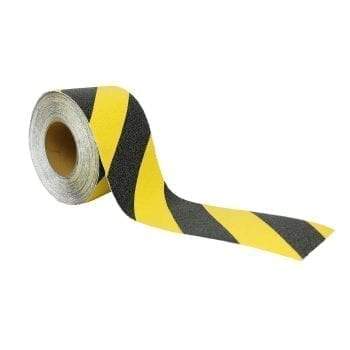 Anti-Slip Caution Tape – Yellow/Black 4" x 60'