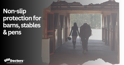 Why Horse Barn Aisles Need Slip-Resistant Coatings