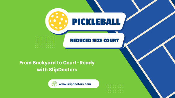 The Rising Trend of Reduced-Size Pickleball Courts Enhanced by SlipDoctors' Safety Solutions