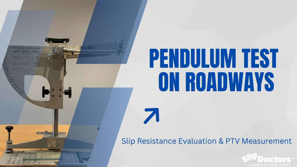 Roadway Slip Testing - Pendulum Test ASTM E303 & EN 13036-4