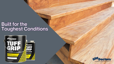 From Slippery to Safe: Watch How Tuff Grip Extreme Transformed These Basement Stairs