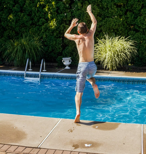 How to get rid of slippery pool floor