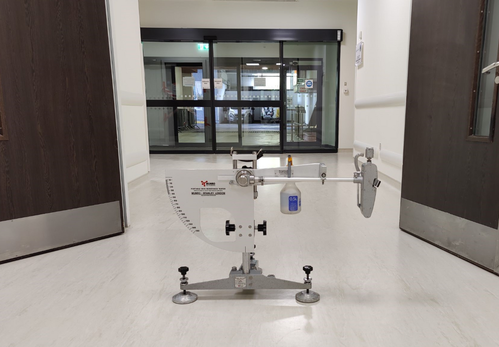 Slip Test Components New Pendulum Slip-Testing Device in its Product Range