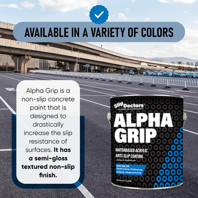 Alpha Grip Non-Slip Stripe and Athletic Court Paint