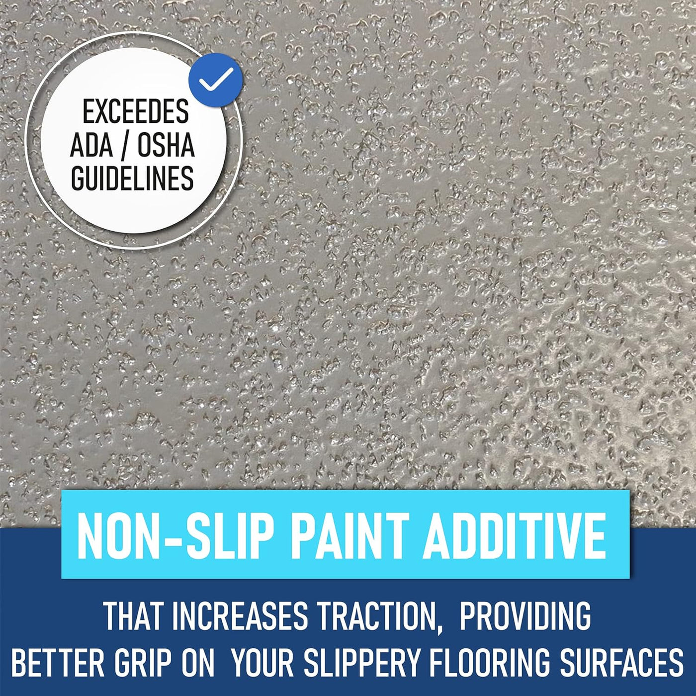 Extra Grip Rubber - Non-Skid Paint Additive for Paint