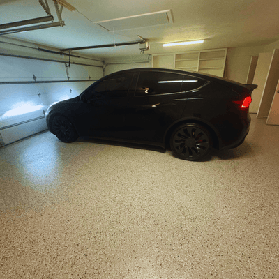 DIY 2K Epoxy Flake Floor Kit for Garages & Warehouses