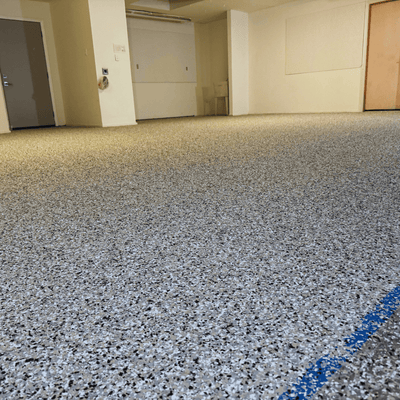 DIY 2K Epoxy Flake Floor Kit for Garages & Warehouses