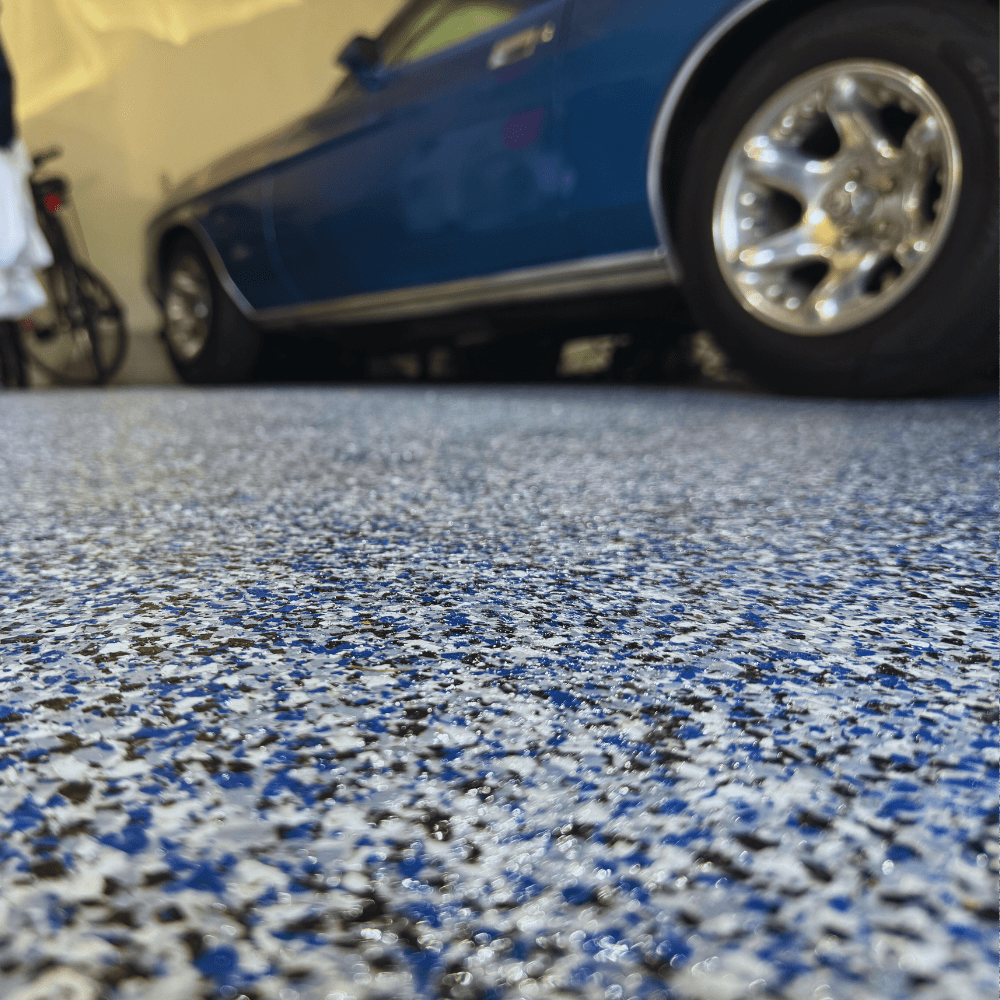 DIY 2K Epoxy Flake Floor Kit for Garages & Warehouses