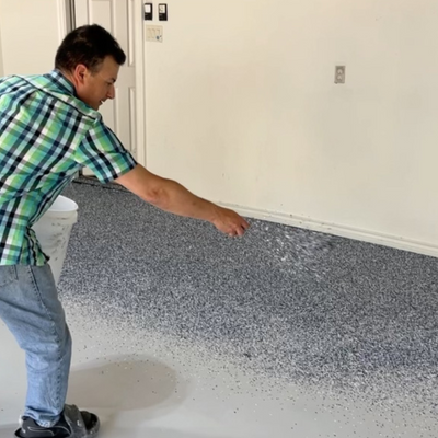 Epoxy Floor Paint Flakes for Garages & Warehouses - 40 lb. Box