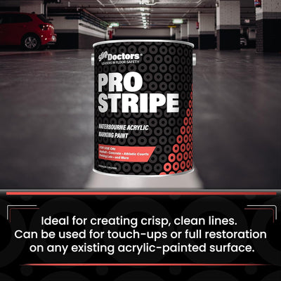 Pro Stripe Line Marking Paint – Courts, Parking Lots & Surface Restoration