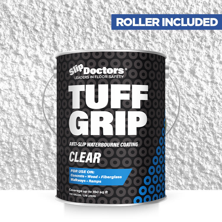 Deck Grip – Clear Outdoor Non-Slip Sealer for Concrete and Tiles