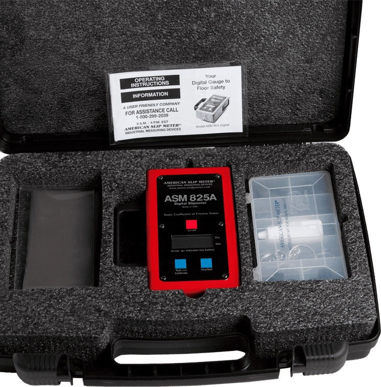 Slip Meters - American Slip Meter 825A - Test Under Actual-Use Conditions
