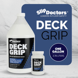 Deck Grip - Clear Indoor & Outdoor Non-Slip Sealer for Concrete