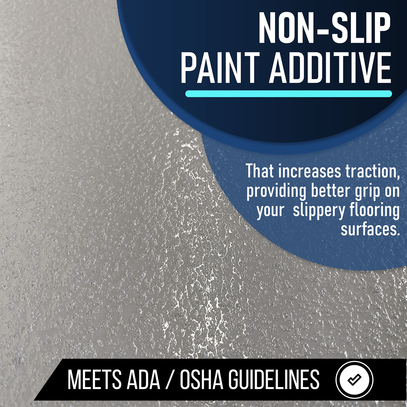 Extra Grip Rubber - Non-Slip Grit Additive for Paint