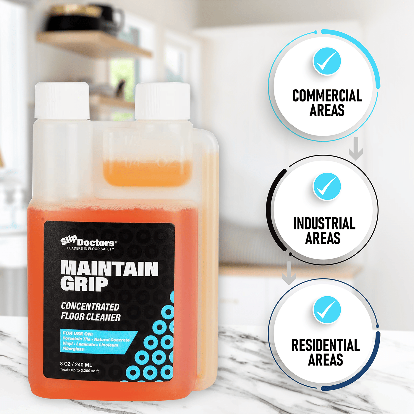Maintain Grip - Concentrated Cleaner for Hard Surfaces