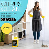Citrus Clean - Floor Cleaner for Wood, Vinyl, Marble, Coatings, Tiles and More