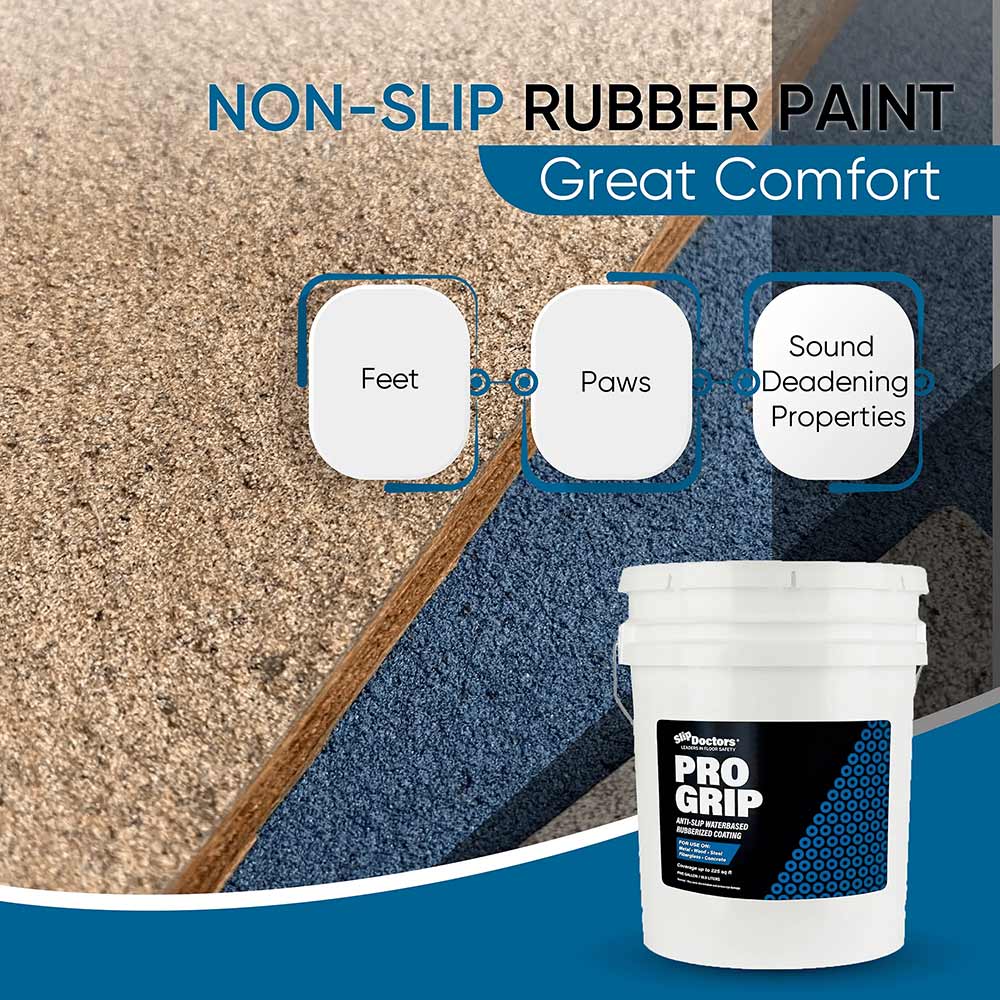 Pro Grip Non-Skid Spray-On Rubberized Coating