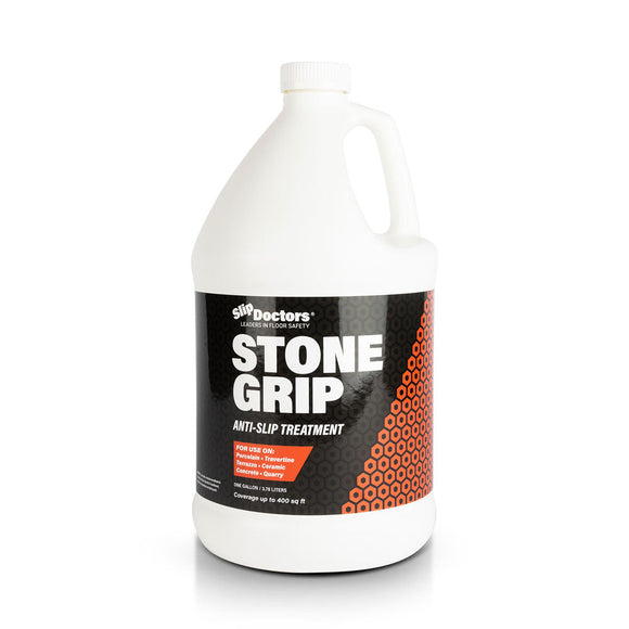 Floor Grip Gallon Anti-Slip Floor Finish (Matte) for Vinyl, Wood, and  Laminate – Clear Non-Slip Grip Coating to Fix Slippery Floors and Stairs